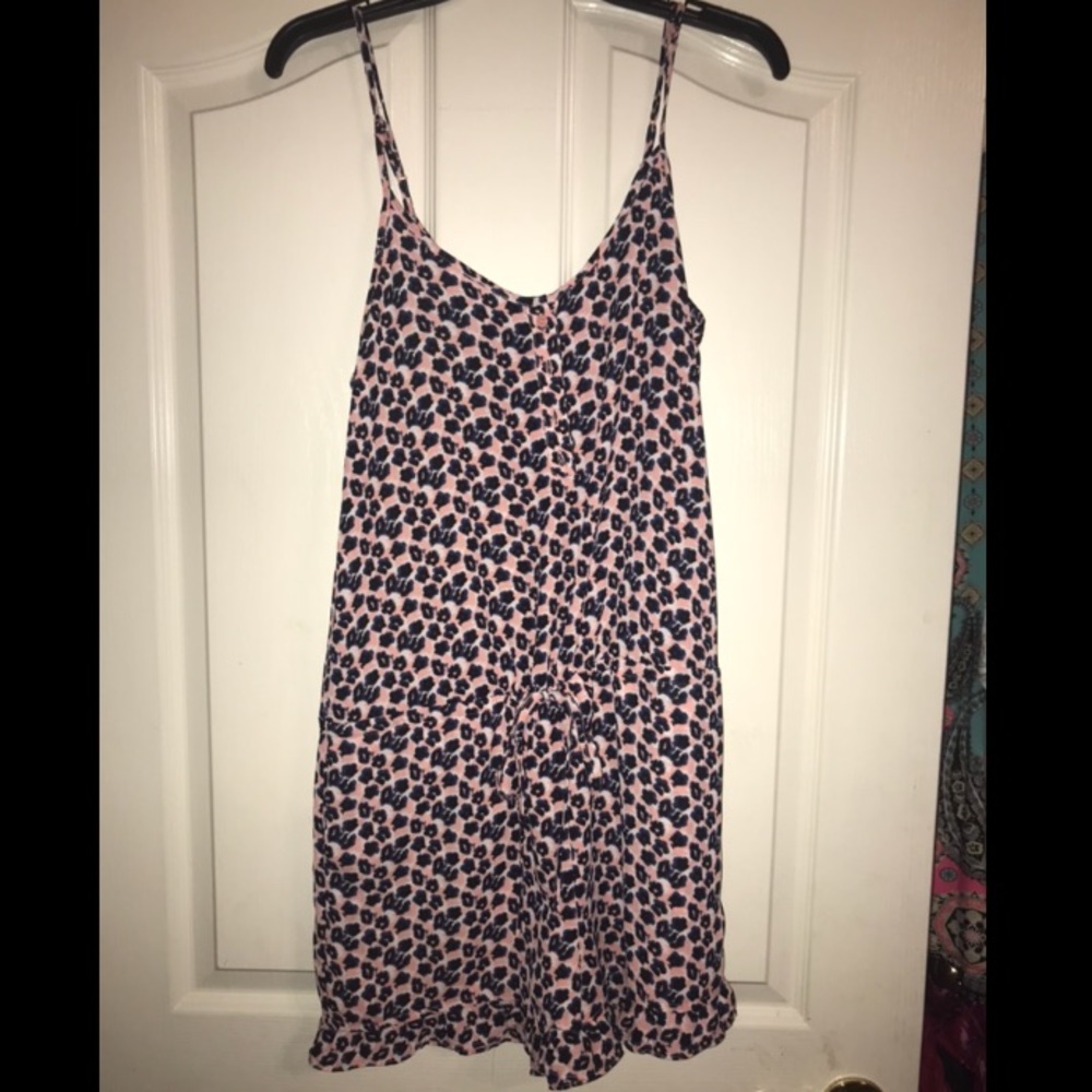 Cheetah Print Romper